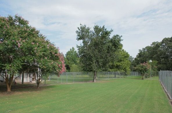 One of our large 50'x125' yards, kept clean and mowed.